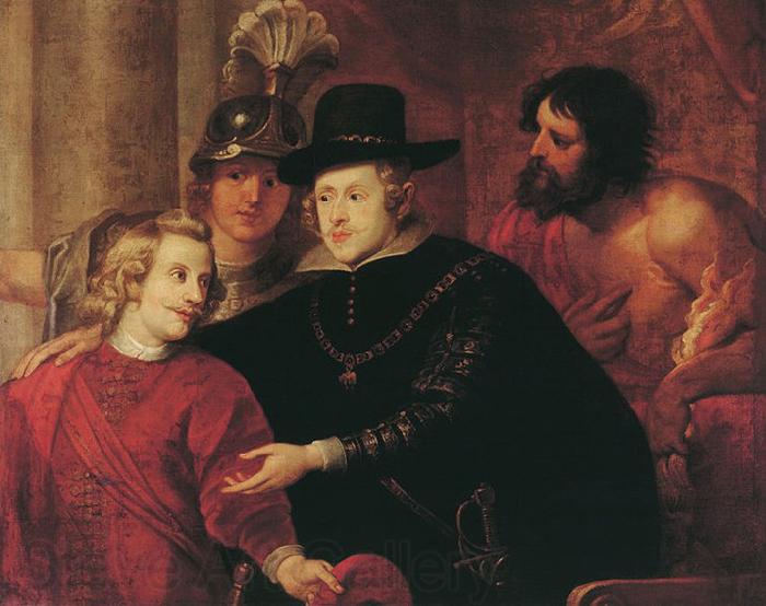 Gerard Seghers Philip IV. of Spain and his brother Cardinal-Infante Ferdinand of Austria Norge oil painting art
